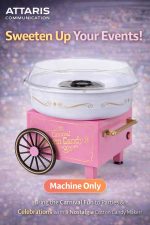 Cotton Candy Maker-Sugar Floss Machine - Image 4