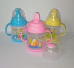 Kids Sipper Beaker Bottle Baby Feeder Trainer for Boys and Girls Infants Air Tight Bottle Multiple Rabbit & Feeder Designs & Varieties - Image 4