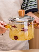 Glass Cooking Pot Heat-resistant Soup Pot Transparent Salad Instant Noodle Bowl Kitchen Cookware - Image 7