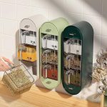 1Wall Mounted Spice Jar
