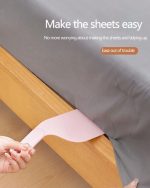 Plastic Bed Sheet Tucker Tool - Full Bed Sheet Tucking Tool - Place Mattress Lifter Bed Sheet Fastener - Image 4