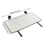 Sunscreen Aluminium Foil Air Conditioner Cover Silver Air Conditioner Protective Waterproof Dust Cover Outdoor - Image 3