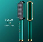 Electric Professional Hair Straightening Brush For Girls/ Women - Quick Heat, Auto Shut Off
