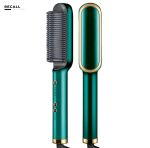 Electric Professional Hair Straightening Brush For Girls/ Women - Quick Heat, Auto Shut Off - Image 2
