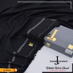 Mardana Shawls Stuff Soft Wool Size 3 Yard Width : 1.25 Yard Gift bag paking Style 4 Border Chadder - Image 2