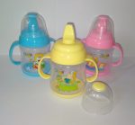 Kids Sipper Beaker Bottle Baby Feeder Trainer for Boys and Girls Infants Air Tight Bottle Multiple Rabbit & Feeder Designs & Varieties - Image 4