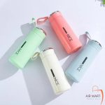 Nice Glass Water Bottle - Leak Proof, Insulated, BPA-Free, Trendy & Durable, Stylish - Perfect for Girls, Boys, Sports, Gym, School, Outdoor, Walking, Hiking, Home Use - Hot for 12 Hours, Cold for 24 Hours - Portable & Travel Friendly - Image 2