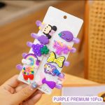 10 pcs Unicorn Ice Cream Hair Clips Set Baby Hairpin For Kids Girls Toddler Barrettes Hair Accessories