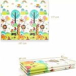 Baby Play Mat, Large Baby Crawling Mat Foam Reversible,Baby Care Playmat for Infants, Toddlers, Kids Indoor Outdoor Use (4feet x 6Feet) - Image 4