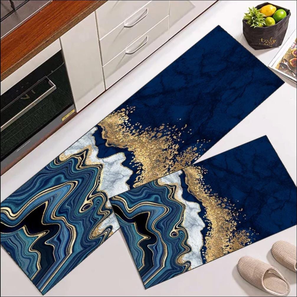 imgi_66_e9f4757065583701379d23c1bd2c126d 2pcs Kitchen Runner Mat Non Slip Super absorbent Bedroom Long Bedside Area Rug Soft Washable Carpet Bathroom Entrance Doormat - Image 1