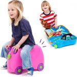 Kids Travel Trunki Suitcase Evergreen Fun Case Baby Bag School Bag Trunk Case Bag Luggage with Wheels Toy Storage All In One - Image 6