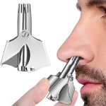 Stainless Steel Manual Nose Trimmer Men Nose Hair Trimmer Portable Vibrissa Razor Shaver Washable Nose Ear Hair Trimmer - Image 3