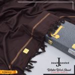 Mardana Shawls Stuff Soft Wool Size 3 Yard Width : 1.25 Yard Gift bag paking Style 4 Border Chadder - Image 4