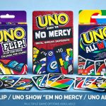 UNO Cards Game Collection – UNO Flip (112 Cards) | UNO No Mercy (168 Cards + Score Cards) | UNO All Wild (110 Cards) | Family Card Game for Kids & Adults | Fun Party Game