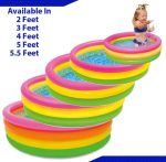 INTEX - Sunset Glow Baby Pool For Kids Inflatable Kids Bath Tub For Children - 2FT / 3FT / 4FT / 5FT / 6FT - Image 2