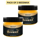 Beeswax Polish (PACK OF 2) ,Beeswax Wood Polish and Cleaner for Furniture Care (85g) - Image 2