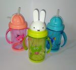 Kids Sipper Beaker Bottle Baby Feeder Trainer for Boys and Girls Infants Air Tight Bottle Multiple Rabbit & Feeder Designs & Varieties - Image 5