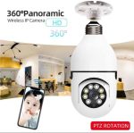 360° Wireless Wifi Panoramic Bulb Camera - Image 3