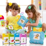 Kido Kraze Talking flash cards Preschool learning toys Early Educational Toys English Learn to talk Learn words Learn English Educational Learning Toys Rechargeable 224 cards - Image 6