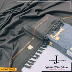 Mardana Shawls Stuff Soft Wool Size 3 Yard Width : 1.25 Yard Gift bag paking Style 4 Border Chadder - Image 5