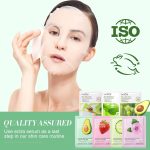 10 Pcs Combo Essence Face Masks Skincare Hydraiting Facial Mask Moisturizing Self Care Sheet Mask for Women Girls Home Spa Skin Care.