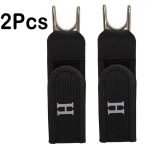 2PCS Adjustable Jean Waist Tightener Buckle | No Belt Waistband Clip | Elastic Pants Waist Adjuster | Metal Hook Waist Reducer for Men & Women - Image 9