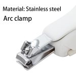 Tawakkal Mart Baby Nail Clippers with Super Clear Magnifying Glass Children Pocket Finger Toe Nails Baby Care Newborn Cutting Tools - Image 8