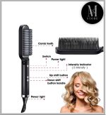 Electric Professional Hair Straightening Brush For Girls/ Women - Quick Heat, Auto Shut Off - Image 5