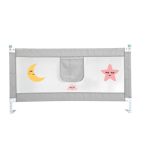Baby Bed Rails for Toddlers Vertical Lifting Baby Bed Rail Guard with Lock - 1 Pcs - Image 3