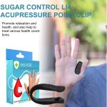 Sugar Control Acupressure Clip for Diabetics Sugar Control LI4 Acupressure Point Clip Headache Relief Product, Headache Migraine &Tension Relief