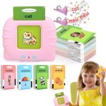 Kido Kraze Talking flash cards Preschool learning toys Early Educational Toys English Learn to talk Learn words Learn English Educational Learning Toys Rechargeable 224 cards - Image 7