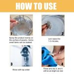Jewelry Cleaner Silver Jewelry Necklace Ring Clean Polishing Spray Ring Care Washing Fluid Multi-Function Cleaner silver cleaner - Image 6