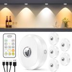 3pcs Tap LED Light With Remote Control