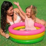 INTEX - Sunset Glow Baby Pool For Kids Inflatable Kids Bath Tub For Children - 2FT / 3FT / 4FT / 5FT / 6FT - Image 4