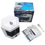 Mini Portable Air Cooler, Personal Space Cooler Easy to fill water and mood led light portable Air Conditioner Device Cool Space like Home Office (Style 2) Air Conditioner Portable USB Main Fan Cooler Humidifier Purifier Chiller Desktop - Just Ad - Image 2