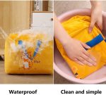 Blue Dinosaur Travel Bag Large Capacity Zipper Closure Cartoon Print Perfect for Kids and Adults on-the-go! - Image 4