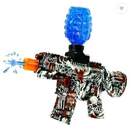 imgi_69_82c0ebcdeb440f63edd97114d7e35637 Auto gel blaster machine_gun for kids / Orbeez gel blaster toy TWO Variant - Image 1