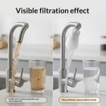 Universal Tap Water Filter Pack of 10 | Reusable Cotton Faucet Filter Bags | Kitchen & Bathroom Tap Filter