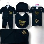 TinyKids.pk |Newborn Baby Baba WELCOME TO THE WORLD STARTER Set 5 pice clothes for boys and girls 5 in 1 pice ,Trending newborn baby outfits for first arrival 0-3 Month’s Latest newborn babies apparel , Affordable newborn babies fashion newborn babies . - Image 8