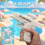 Prank Water Gun Double Switch Reverse Spray Toy | Funny Backward Shooting Water Gun for Kids