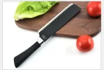 6 Pcs Stainless Steel Kitchen Knife Set Chef Knives Slicing Knife Set Meat Cleaver Fruit Knife Peeler Scissors - Image 2