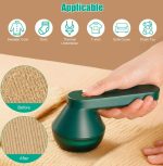 Electric Lint Remover for Clothes | Portable & Rechargeable Fuzz Trimmer with Charging Cable | Sweater Fabric Carpet Blanket Pellet Remover | Cleaning Fluff Remover for Household Use | lint remover machine | Cheap Affordable and Trending - Image 4