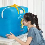 Blue Dinosaur Travel Bag Large Capacity Zipper Closure Cartoon Print Perfect for Kids and Adults on-the-go! - Image 5