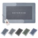 Dazzin - Bathroom Mat - Super Water Absorbent - Quick Drying Water Soak - Image 4
