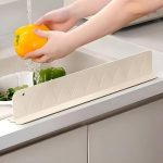 Flexible Silicone Kitchen Sink Splash Guard - Water Draining Mat - Image 8