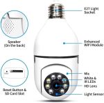 360° Wireless Wifi Panoramic Bulb Camera - Image 4