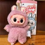 LABUBU The Monster Macaron Plush Doll blind box smiley Vinyl face doll cartoon trendy Surprise box Pendant Stuffed Toys creative gift - Image 5