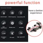 High Speed RC Car Remote Control 2WD F1 Car for Boys | Smoke Spray Remote Car for Kids 5+ Years | Scale 1:14 Big Formula Car Toys for Boys with Light and Flame - Rechargeable - Image 7