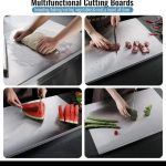 Food grade stainless steel cutting board/chopping board/CounterTop. No Microplastic. No Smell. perfect for dough kneading, for cutting fruits vegetables, cutting board,Meat, Fish (Collect free shipping voucher then place your order) - Image 5