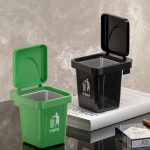 Wall Mounted Ashtray & Mini Trash Can – No-Drill Installation, Smoke-Proof & Dust-Proof Design - Image 4